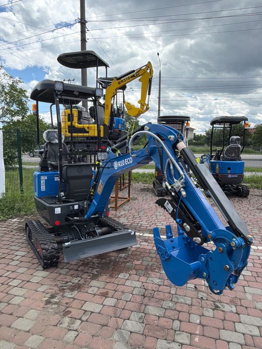 Екскаватор гусеничний на 1 тону Rippa R10  eco Мініекскаватор новий на гарантії Тернопіль