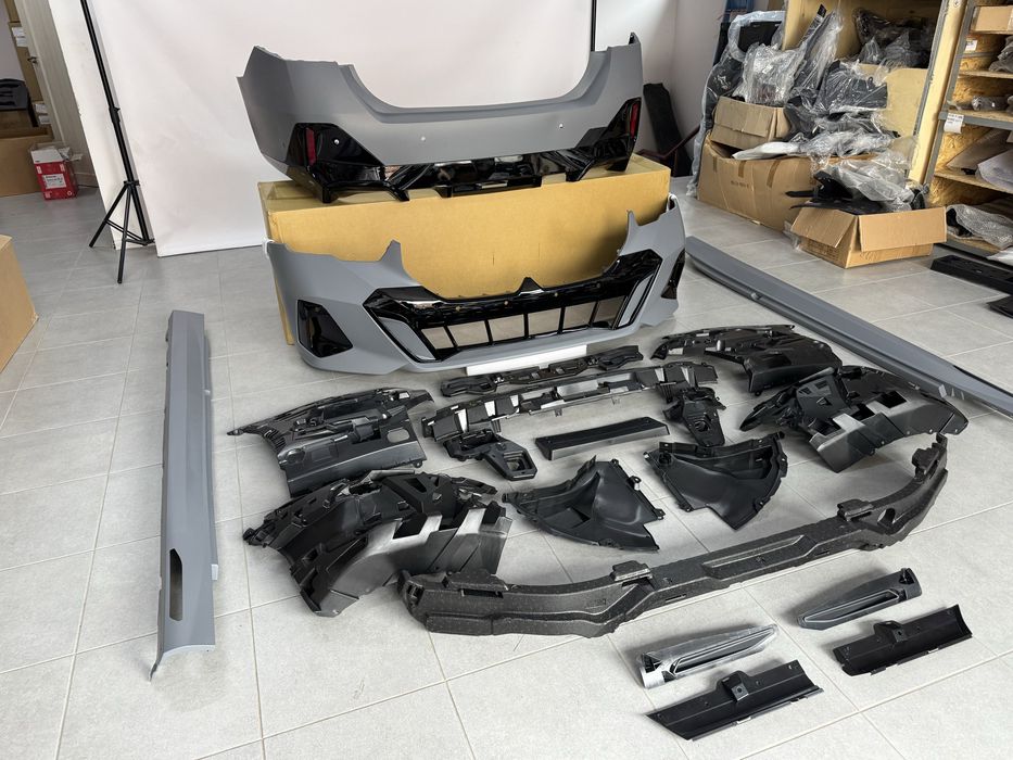 Обвес M пакет BMW 5 G60 2024+ передний задний бампер пороги