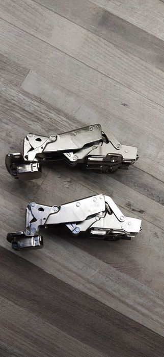 Меблева завіса ( петля) накладна, кут відкривання 155.