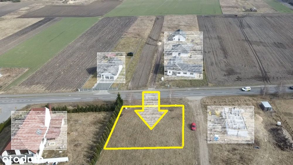 Działka budowlana o pow. 1000 m² Byszki - Widok 3