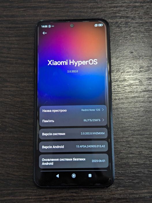 Redmi Note 12S 8/256gb