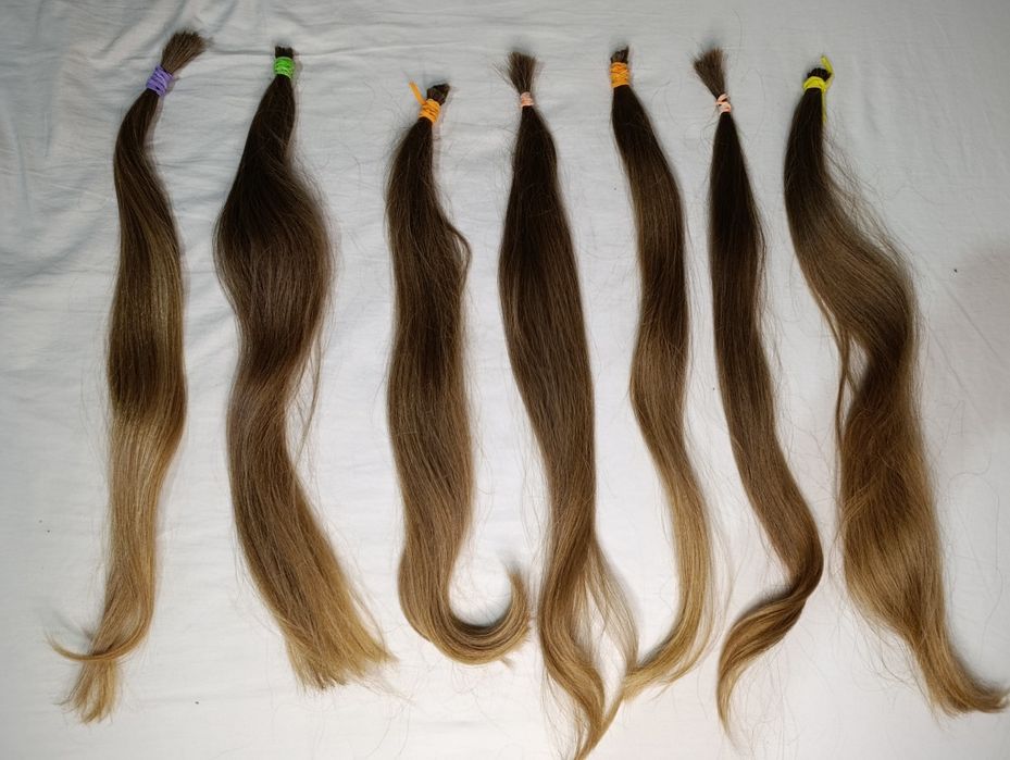 Włosy dziewicze Naturalne