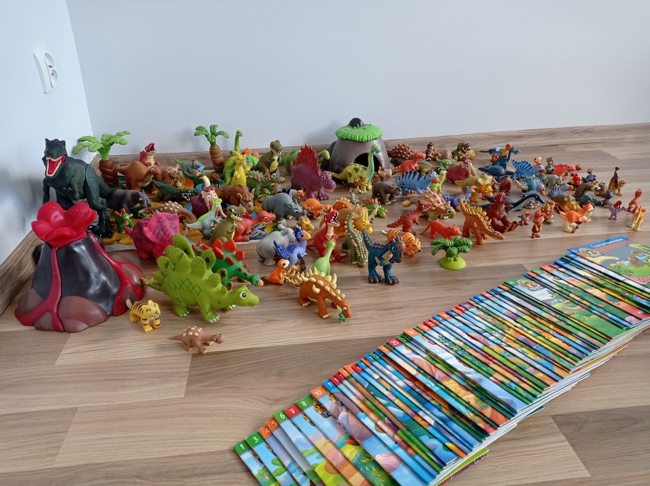 Dinozaury - kolekcja DeAgostini Mega Zestaw - ponad 100 szt.