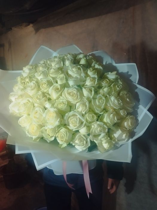 Акция роза и тюльпаны 51,101 букеты