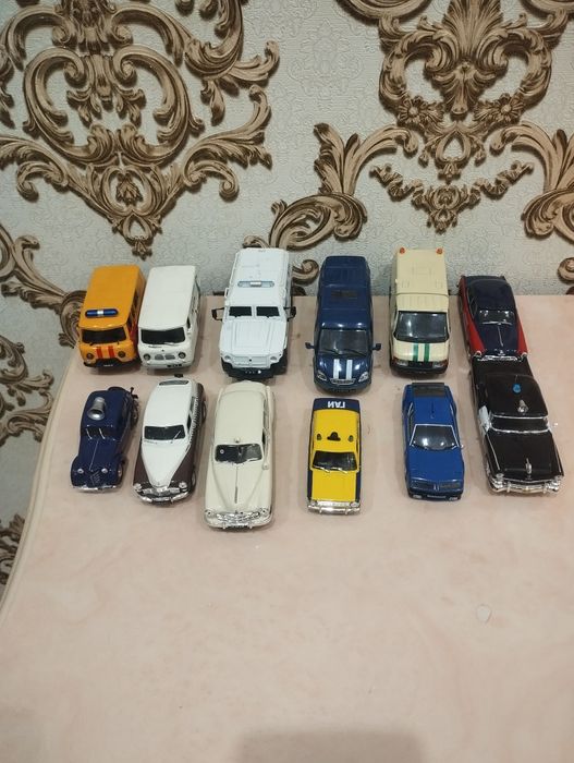 деагостини Авто легенды СССР  коллекционные модельки москвич ваз вол
