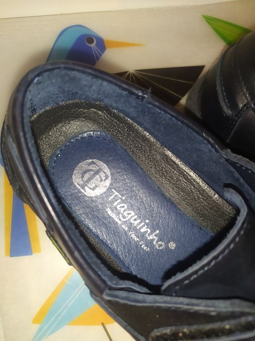 Sapato de vela com fivela Tiaguinho 33