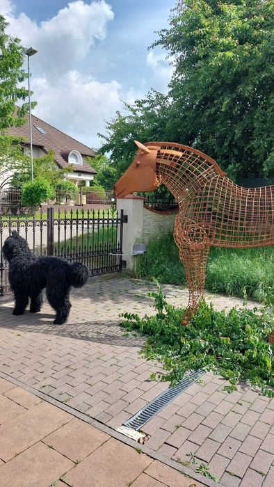 Koń h220cm do dekoracji kwiatowych i nie tylko