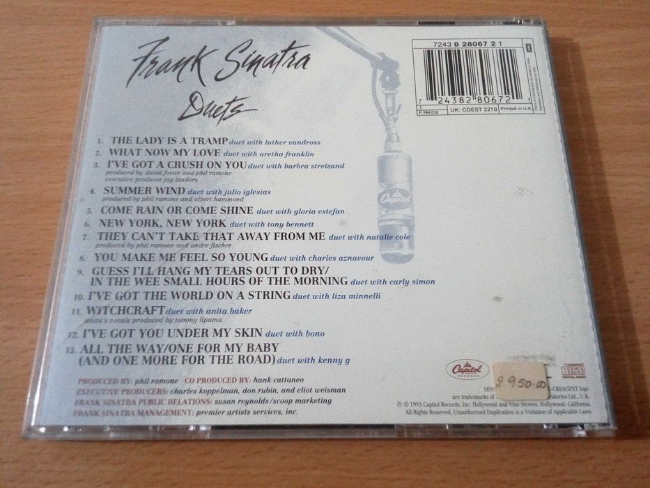 FRANK SINATRA - Duets ( 1993 )