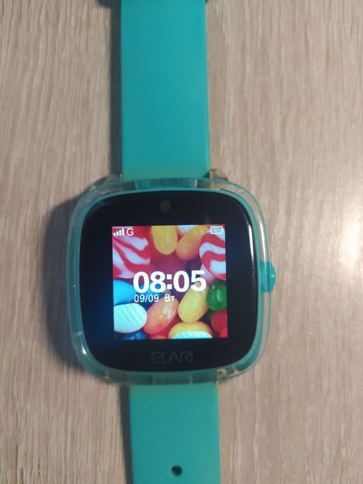Дитячий смарт-годинник з GPS-трекером Elari KidPhone Fresh Green