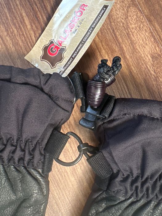 Rękawice wojskowe techniczno taktyczne r.23 skóra galaskór