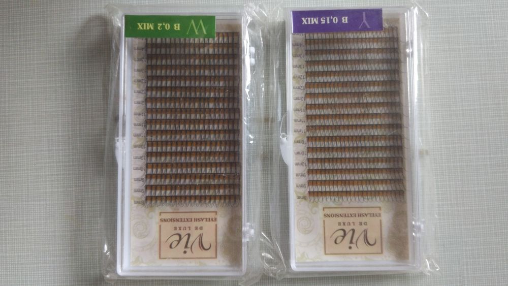 Накладні вії у стрічці, Vie De Luxe, W та Y об'єм