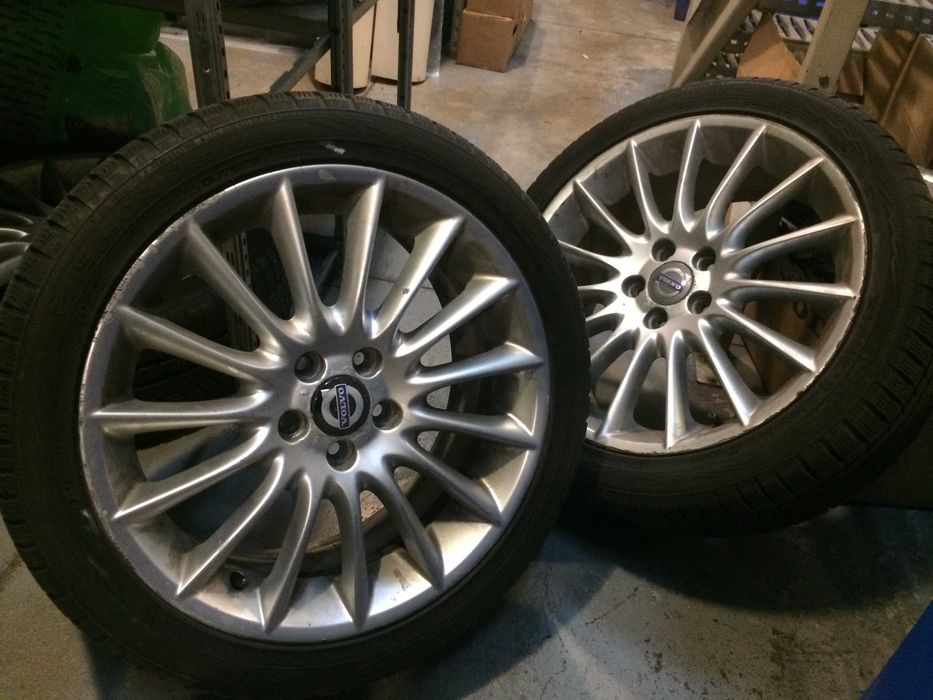 Felgi aluminiowe 18" Volvo S80 V70 XC70 S60, koła zimowe Nokian 245/40R18 felga Balius