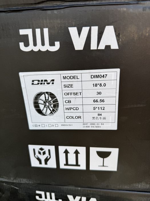 Диски Нові BMW 5/112/R18