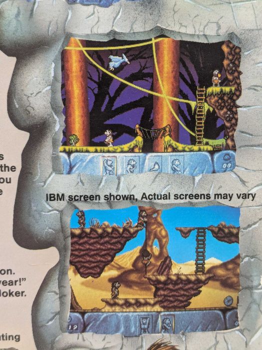 The Humans gra BIG BOX Amiga dyskietki z 1992 r.