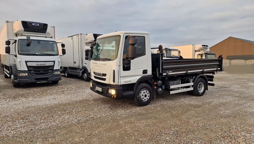 Iveco Eurocargo 120e18 Kiper Wywrot 4x2 Blokada trzy osoby  Klima Blokada mostu Jak Nowy 7000KG ładownosci! Nowe opony