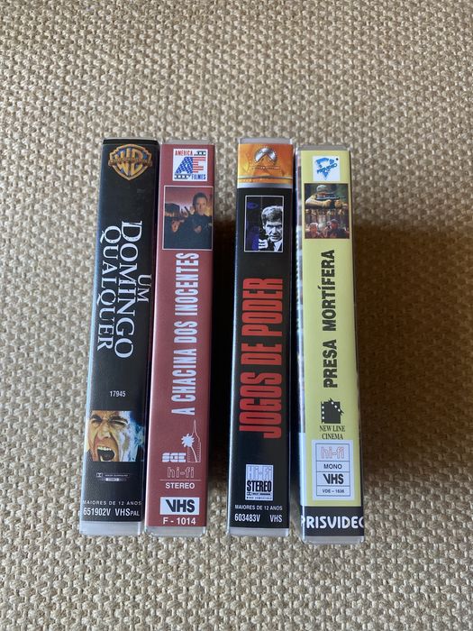 Varias VHS anos 80