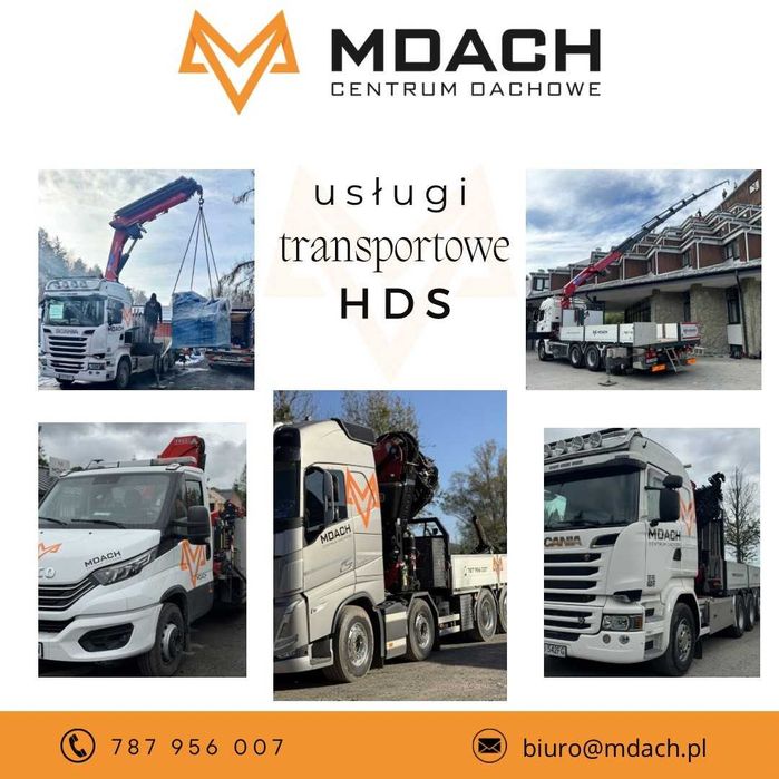 Usługi HDS 28M 7T Transport DŹWIG