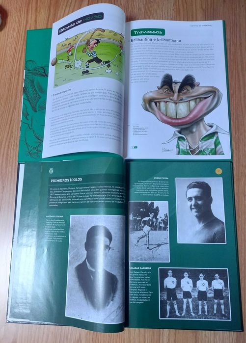 Livros Caretas do Sporting + Livro do Fã