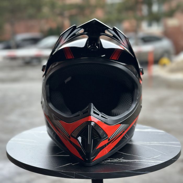 + Подарунок! Ендуро Шолом FOX / мотошолом / мотошлем кроссовый