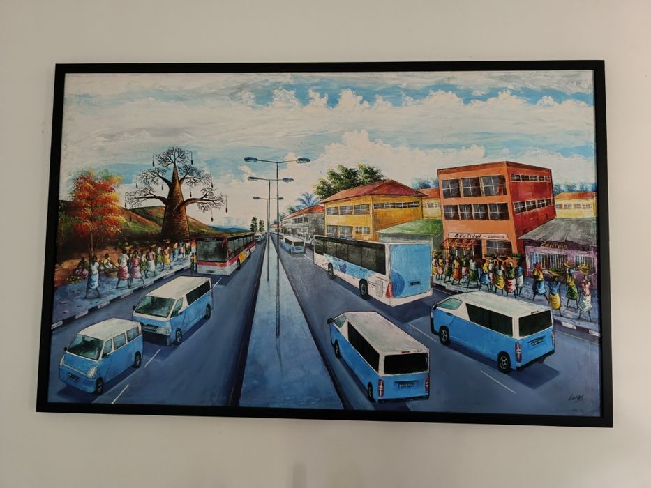 Street View Painting from Angola