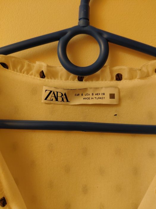 bluzka w kropki roz. S