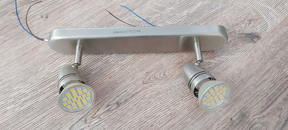 Lampa LED reflektorek kinkiet