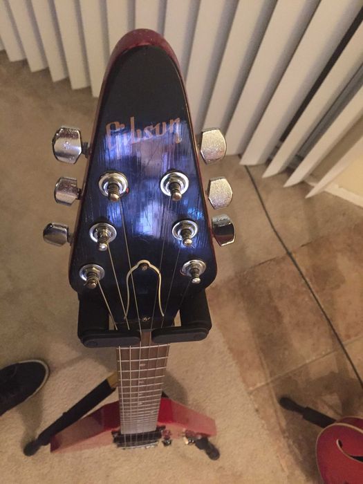 Gibson Flying V 1984 Red com Estoja Original