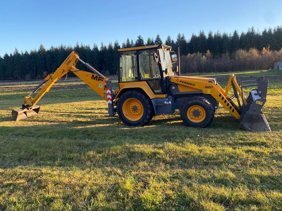 Koparko-ładowarka Fermec