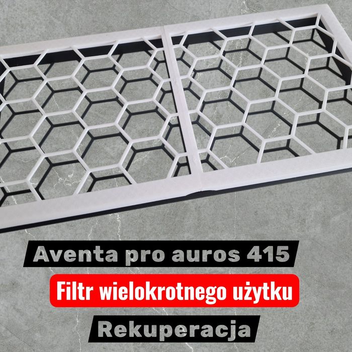 Rekuperacja filtr aventa pro auros 415 wielokrotny użytek