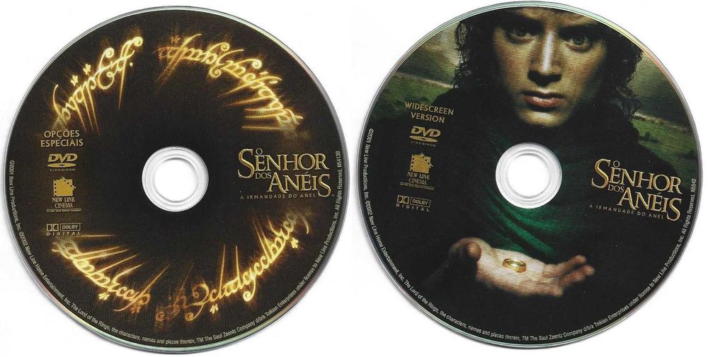 O Senhor dos Anéis - - - - - Os Filmes da Trilogia - - - - - 6 X DVD
