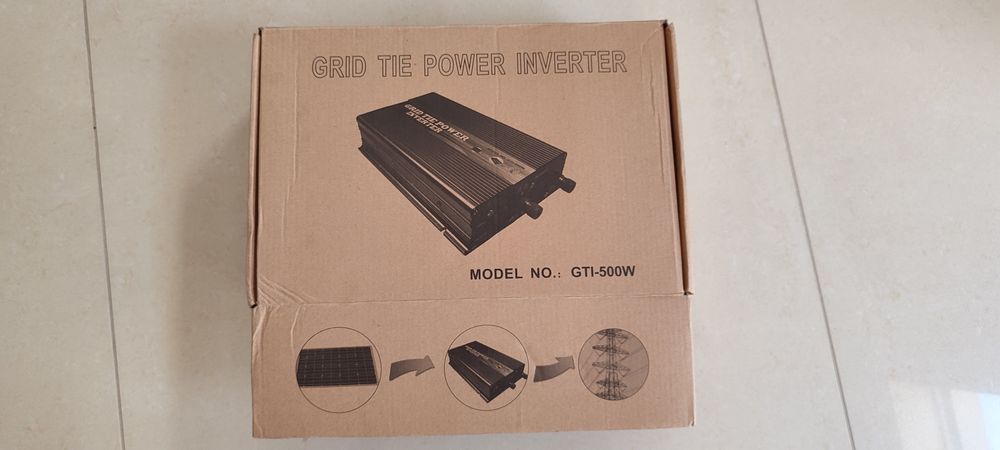 Inversor Novo Grid Tie 500W
Inversores de injetar na rede.