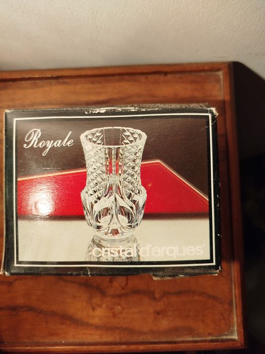 2 vasos vintage Cristal Royale