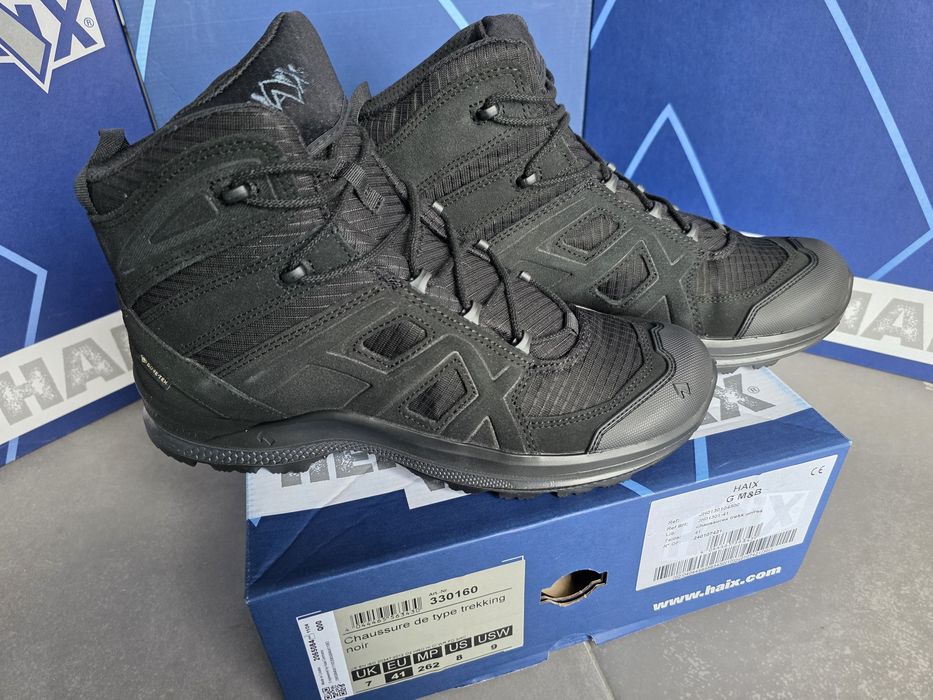 Botas tacticas militares haix Black eagle tactical 2.1  gtx mid gore-t