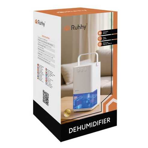 Осушувач повітря Ruhhy 26495. Білий. 380 мл/доба. 36 Вт. Польща.