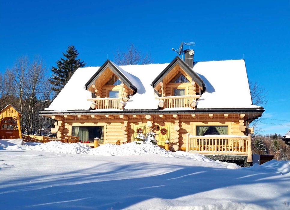 Domek w górach Balia z Jacuzzi Luksusowa Chata Dom 6-21os. Babia Góra