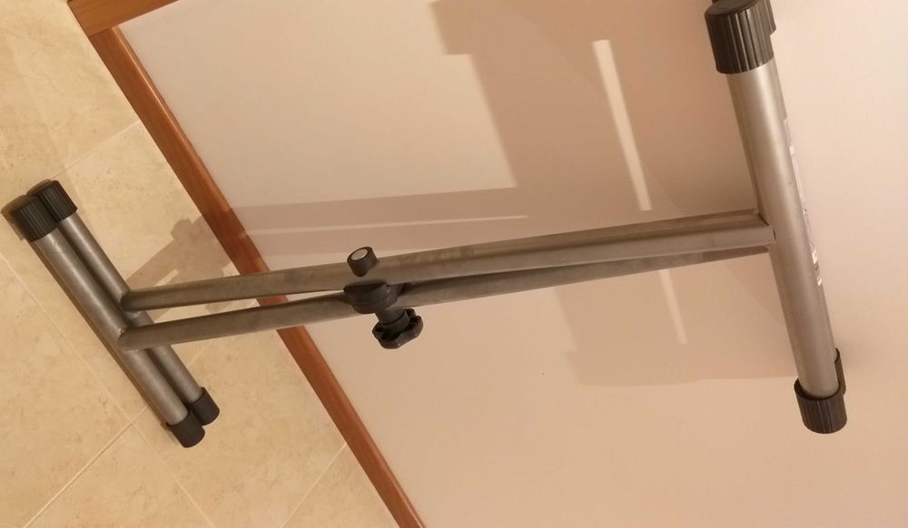 Cavalete ajustável em aço + tampo para mesa ou extensão de mesa