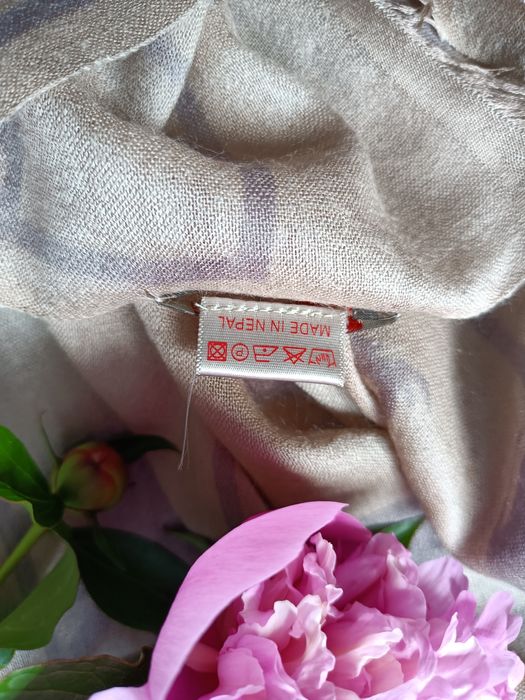 Hemisphere Szal kaszmir jedwab