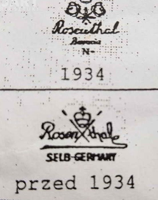 Rosenthal Rheinsberg 1932 r. Śr. 20 cm STAN WITRYNOWY OKAZJA