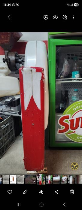 Reclame Luminoso Buondi antigo (têm um buraco foto2)