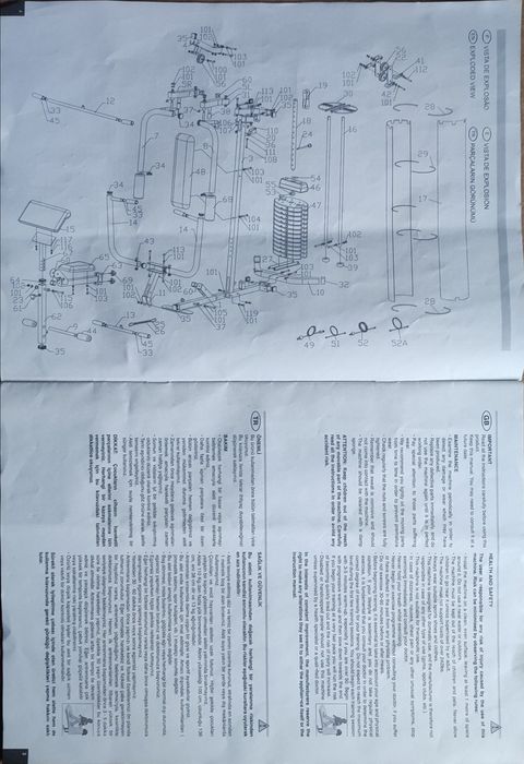 Máquina de musculação multifunções