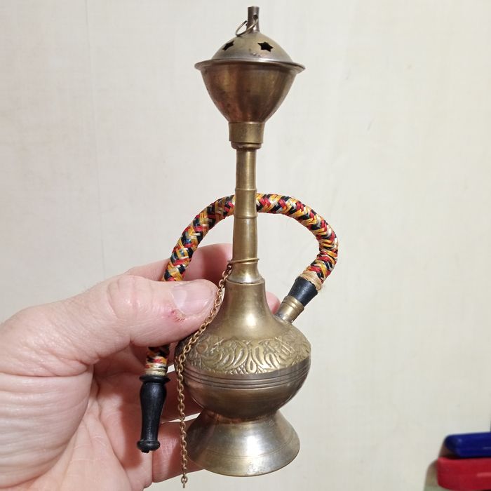 Мини лампа алладина латунь рабочая высота 17 см