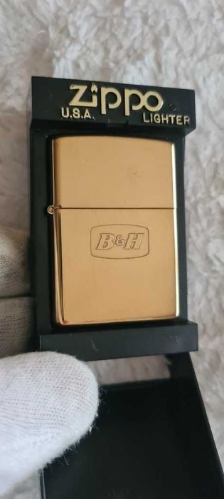 Zapalniczka Zippo Benson & Hedges. Brass. XVI 2000r