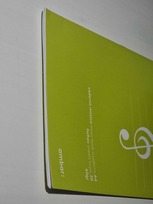 Caderno Musica Ambar School A4 Sortido