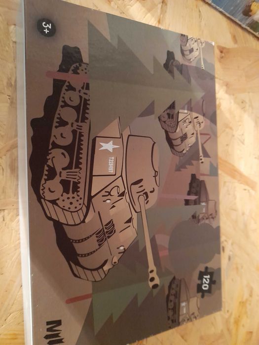 Puzzle Czołg Sherman Muzeum II wś