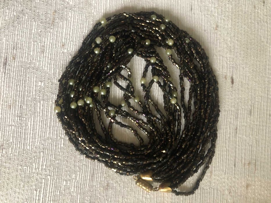 Бусы из чешского бисера, винтаж.