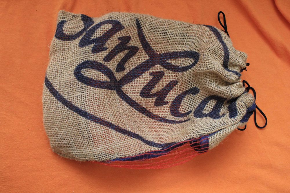 Worek-woreczek lniany-ozdoba -dekoracja