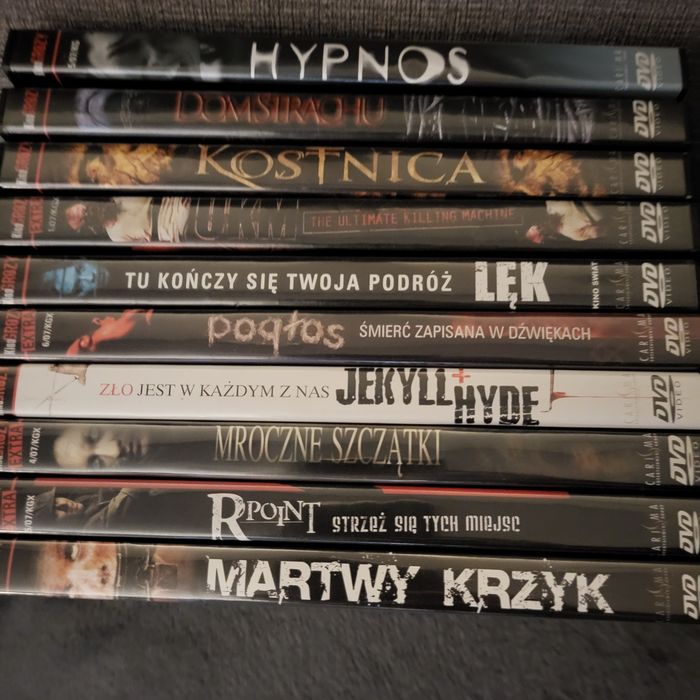 DVD 10 filmów z serii KINO GROZY Straszyn • OLX.pl