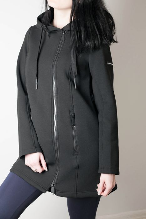 DKNY оригинал. Куртка тренч плащ осень женская чёрная размер XS