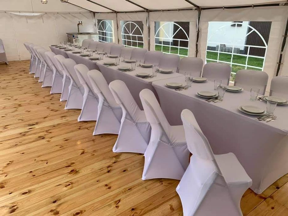 Namiot wynajem, namiot na urodziny, namiot imprezowy, stoły krzesła