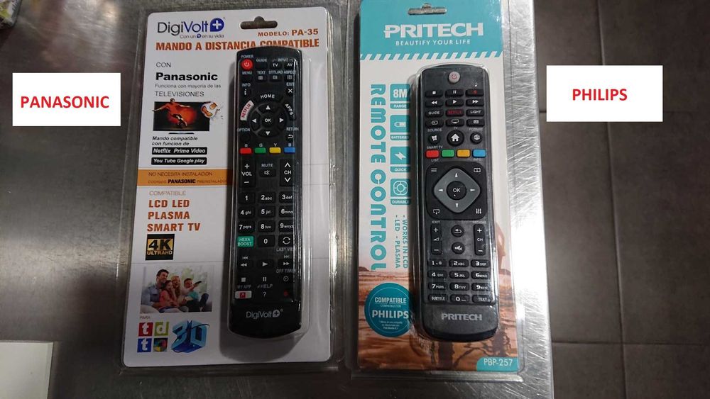 Comandos TV:   LG - Samsung